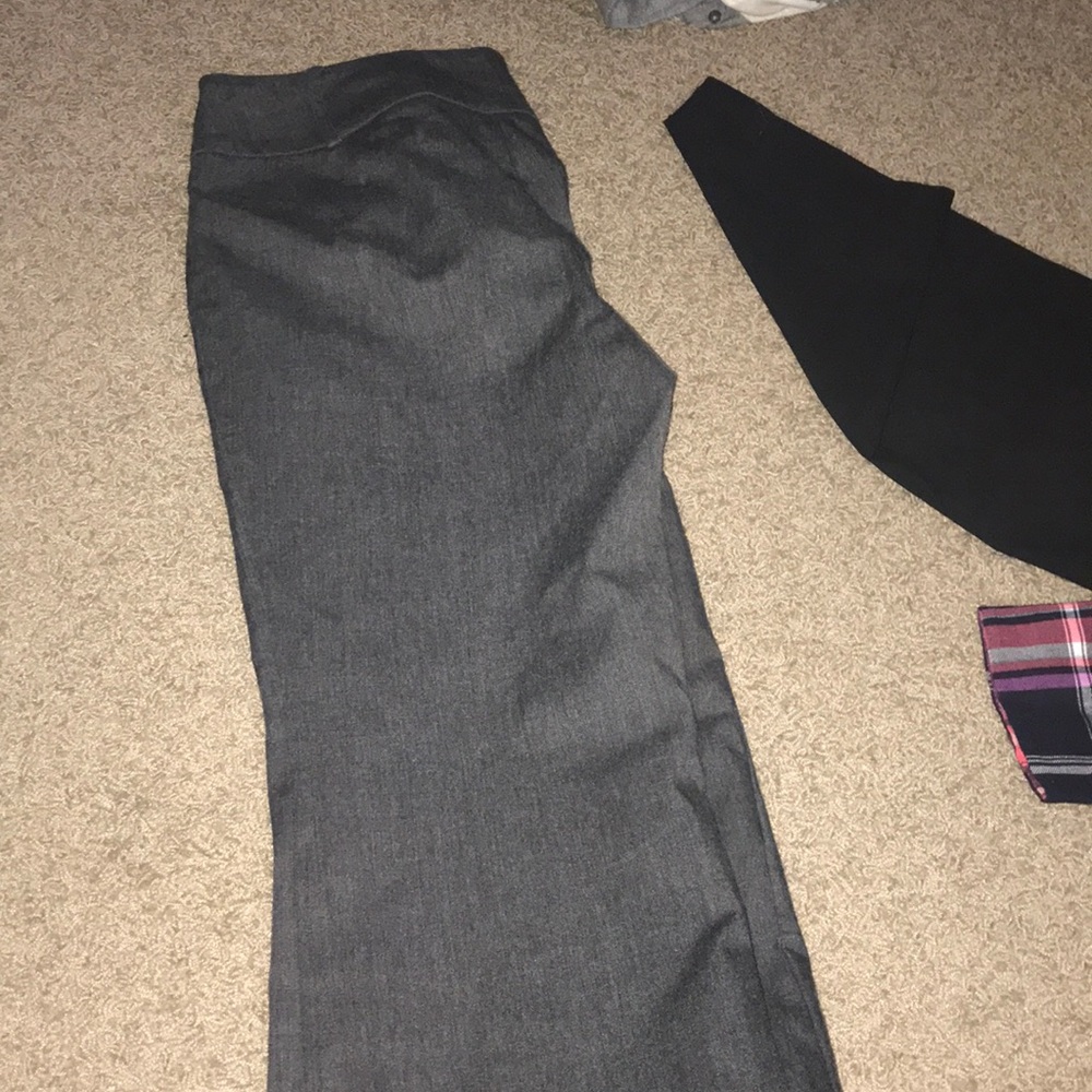 Grey work pants